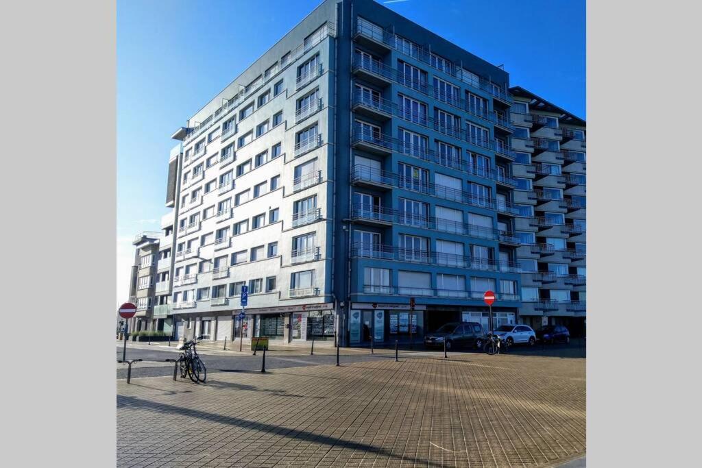 Knappe Studio Met Subliem Zeezicht! Ostende Kültér fotó